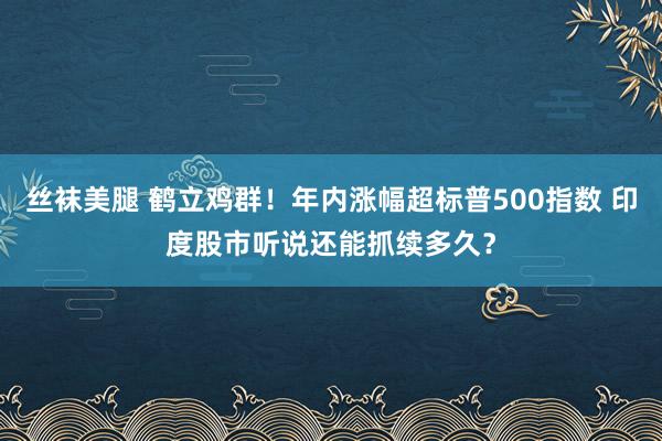 丝袜美腿 鹤立鸡群！年内涨幅超标普500指数 印度股市听说还能抓续多久？