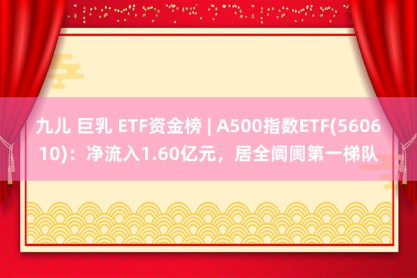 九儿 巨乳 ETF资金榜 | A500指数ETF(560610)：净流入1.60亿元，居全阛阓第一梯队